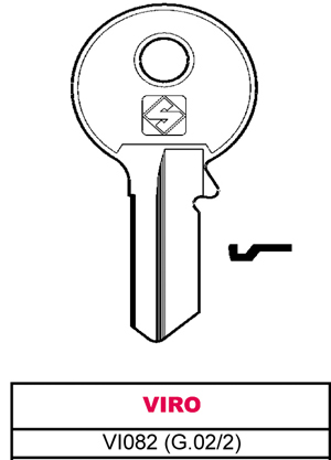 Silca CHIAVE ASC VI082...