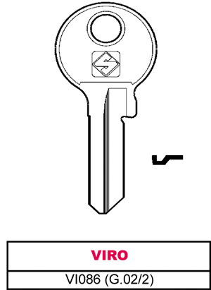 Silca CHIAVE ASC VI086...