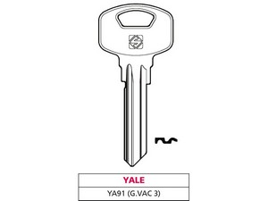 Silca CHIAVE ASC YA91 (G....