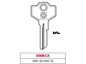 Silca CHIAVE OTTONE SM1 (G....