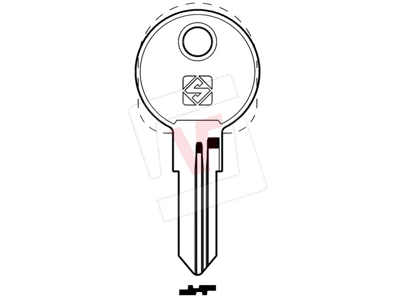 Silca CHIAVE ASC HF75 (G....